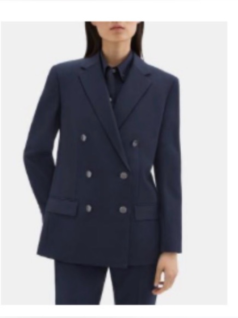 Theory Boxy Oxford Jacket